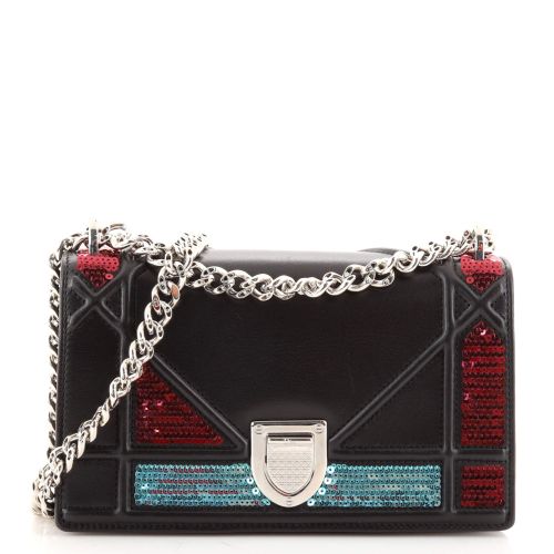 Diorama Flap Bag Lambskin Mini