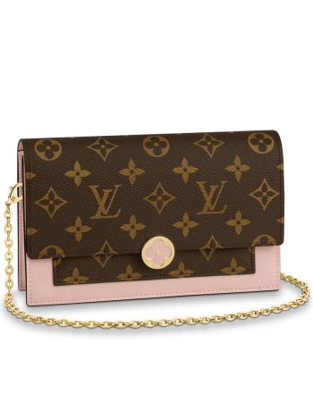 Louis Vuitton Flore Chain Wallet M67404 M67405