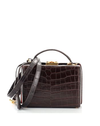 Grace Box Bag Crocodile Small